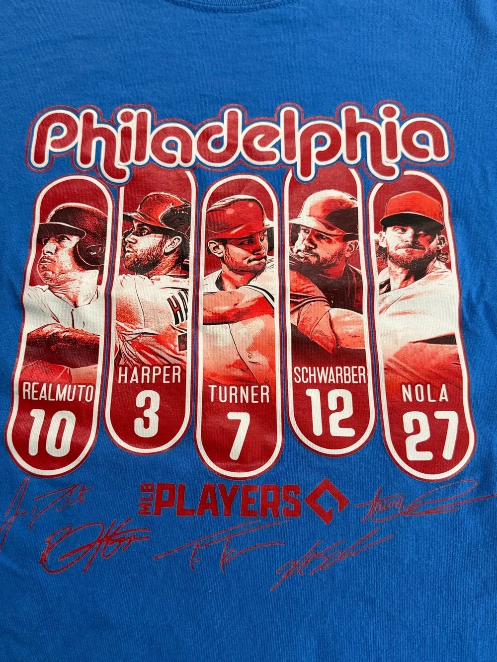 Philadelphia Phillies “Top Players” Graphic Tee – Youth XL